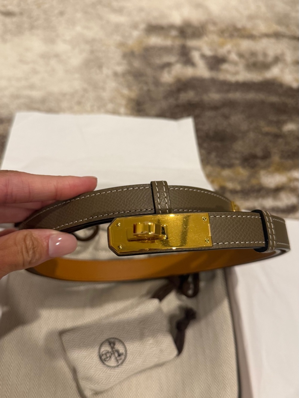 Hermes kelly 18 belt